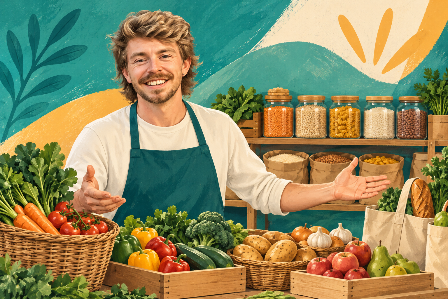 A new community shop lets people choose affordable groceries