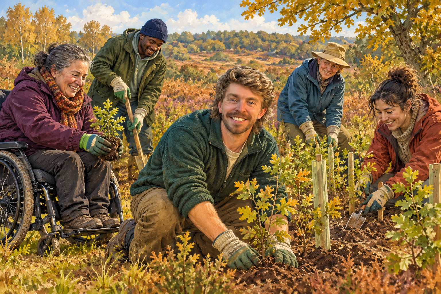 Flourish in Nature helps more adults join conservation work